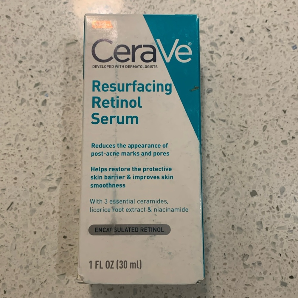 New CeraVe Resurfacing Retinol Serum 30ml